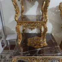 جلو مبلی ورق طلا سلطنتی