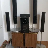 ۵عدد باند اسپیکر سونی و آمپلی مارشال|سیستم صوتی خانگی|زنجان, |دیوار