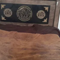 تخت خواب دونفره  در حد نو|تخت و سرویس خواب|امیدیه, |دیوار