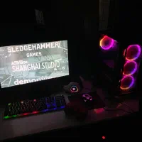 کامپیوتر گیمینگ رایزن 4 با RX580 و مانیتور|رایانه رومیزی|کرمانشاه, |دیوار