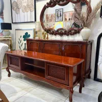 ست آینه کنسول و میز تلویزیون مدل فرانسوی