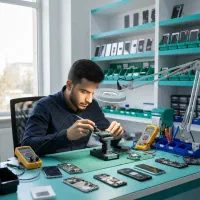 آموزش عملی تعمیرات موبایل با مدرک فنی‌وحرفه‌ای