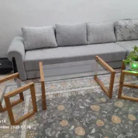 میز جلو مبلی۱عدد میز عسلی۲عدد|مبلمان خانگی و میز عسلی|دماوند, گیلاوند|دیوار