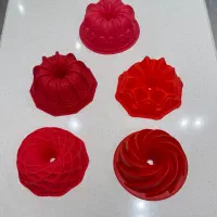 ۵ عدد قالب ژله سیلیکونی بزرگ