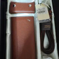 ست کیف و کمربند چرم مشهد