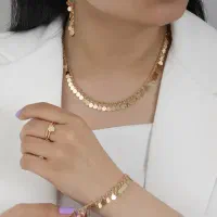ژوپینگ شبیه طلا با ابکاری طلا
