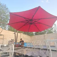 چتر سایبان ویلا تراس مغازه آفتابگیر بارانگیر|فروشگاه و مغازه|ملارد, |دیوار