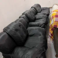 مبل چرم هفت نفره