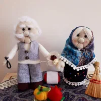 عروسک ننه جون و آقا جون