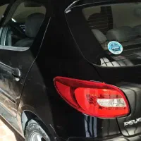 207 مشکی ۱۴۰۲ بدون رنگ ،رینگ فلز