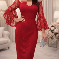 پیراهن مجلسی زنانه مزون دوز