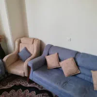 مبل با میز و عسلی پارچه سالم