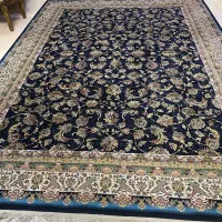 فرش افشار زرینه یک تخته 12 متری شاه عباسی