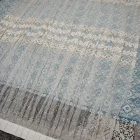 دو عدد پرده حریر در حد نو