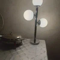 آباژور رومیزی سه شعله بسیار تمیز در حد نو