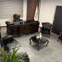 مبلمان اداری تمام لمسه ی مشکی|دفتر کار|اصفهان, احمدآباد|دیوار