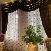 پرده سالن (یک جفت)|پرده، رانر، رومیزی|شیراز, ستارخان|دیوار