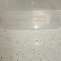 ظرف غذا پلاستیکی درب دار