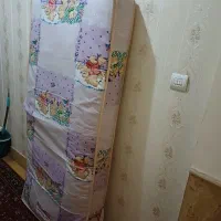 تخت خواب نوجوان بهمراه تشک و کمد دوتکه|تخت و سرویس خواب|عجب شیر, |دیوار