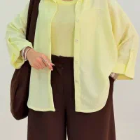 شومیز باکسی پاستیلی دوخت تهران تولید پخش دینا