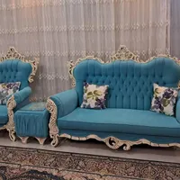مبل کلاسیک 10نفره خوش رنگ و در حد|مبلمان خانگی و میز عسلی|مشهد, سجادیه|دیوار