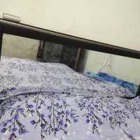 تخت دونفره همراه باتشک|تخت و سرویس خواب|خرمشهر, |دیوار