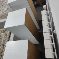 جاکفشی سه پله نماسنگی|جاکفشی، کمد، دراور|چالوس, |دیوار