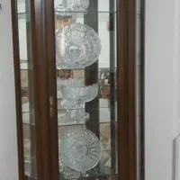 بوفه چوب گردو|بوفه، ویترین، کنسول|اسلامشهر, شهرک مهدیه|دیوار