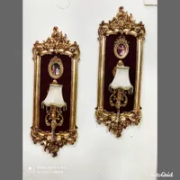 شمعدان دیواری  رانرهای سایز ۸۵×۳۵ شید ریسه ای اویز|چراغ خواب و آباژور|تبریز, |دیوار