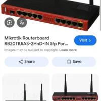 فروش یک عدد روتر در حد نو|مودم و تجهیزات شبکه|کیار, |دیوار