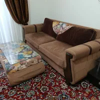 مبل هفت نفره راحتی ۴ تک نفره و کاناپه ۳ نفره|مبلمان خانگی و میز عسلی|مشهد, حسابی جنوبی (شهرک غرب)|دیوار