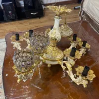 لوستر ۱۰ شعله سالم و نو