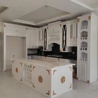 ساخت کابینت آشپزخانه. گلاسه. ممبران. نئوکلاسیک