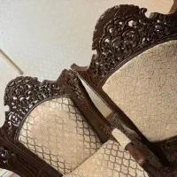 مبل دسته چوبی سرویس|مبلمان خانگی و میز عسلی|تبریز, |دیوار