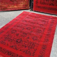 فرش لاکی افشان کد ۰۳۶ شرابی وینتیج|فرش|تهران, نعمت‌آباد|دیوار