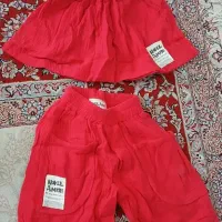 کراپ شلوارک خنک تابستانی مناسب سن ۳و ۴ سال
