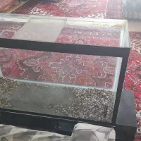 آکواریوم ۱ متر در ۳۵ در ۶۰ سالم در حد نو