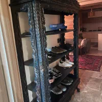 بوفه یا کتابخانه انتیک|بوفه، ویترین، کنسول|تهران, جماران (نیاوران)|دیوار