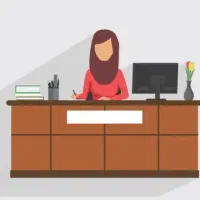 منشی جهت دفتر وکالت