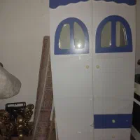 تخت نوجوان با کمدوبوفه|تخت و سرویس خواب|میانه, |دیوار