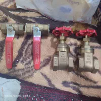 شیر فلکه برنجی