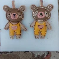 دوخت عروسک کوچک چرم|اسباببازی بچه|شوشتر, |دیوار