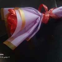 گل مصنوعی روبانی