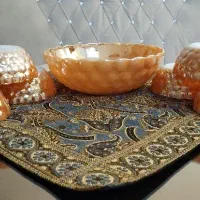 کریستال مکزیکی(قدیمی)|ظروف سرو و پذیرایی|برزک, |دیوار