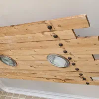 لوستر/لوستر چوبی/لوستر روستیک