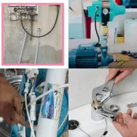 نصب سرویس آبگرمکن، آب تصفیه، پمپ آب،جامبو،لوله کشی