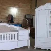 تخت و کمد نوزادی و نوجوانی کاناپه ای