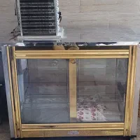 یخچال دو درب ویترینی