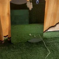 آینه چراغ دار