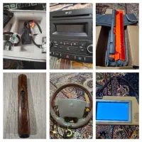 ضبط پژو مانیتور افتابگیر غربیلک فرمان نوار چرخشی